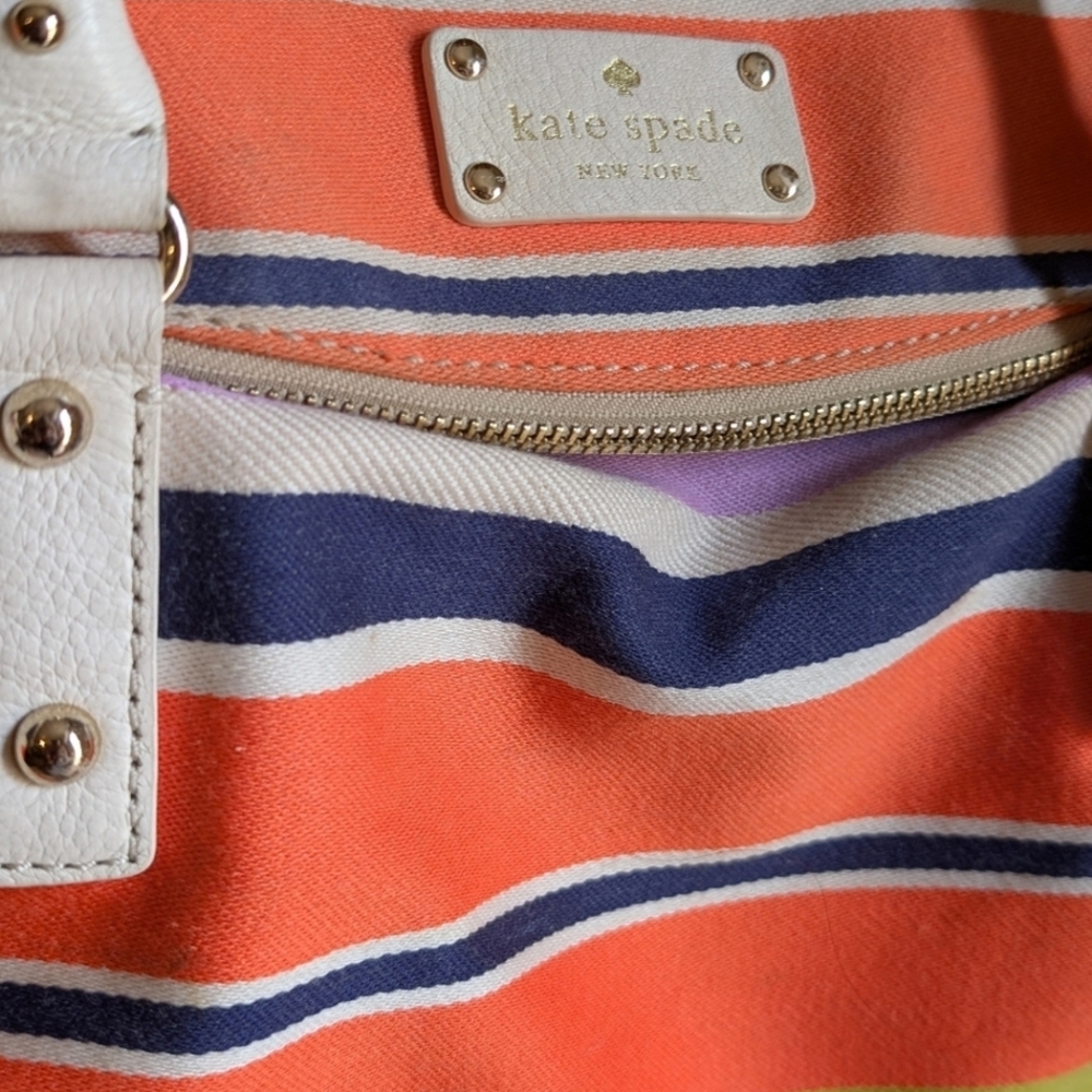 Kate Spade Multicolor Striped Satchel - Picture 4 of 12